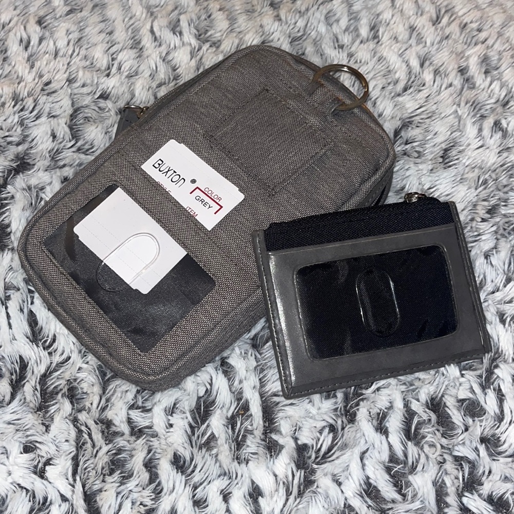 Buxton Small bag along with card wallet.